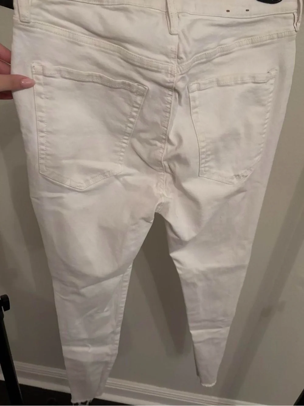 White garage jeans size 11